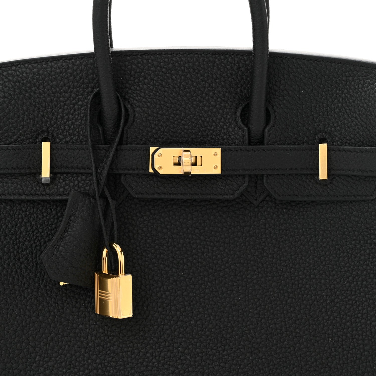 Hermes Togo Birkin 25 Black 7 of 10