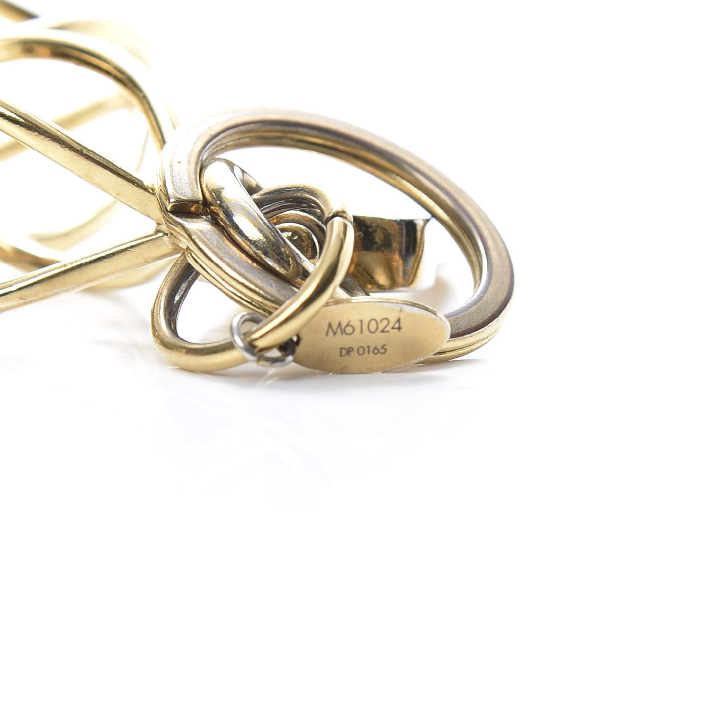 Sphere Bag Charm Gold