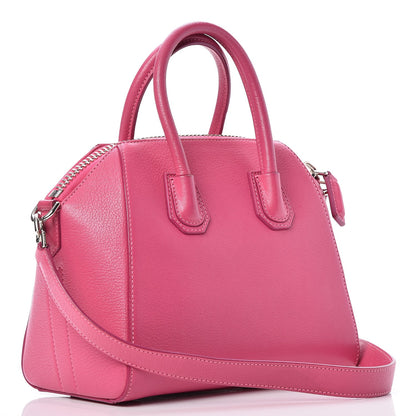 Givenchy Sugar Goatskin Mini Antigona Fushia 3 of 8