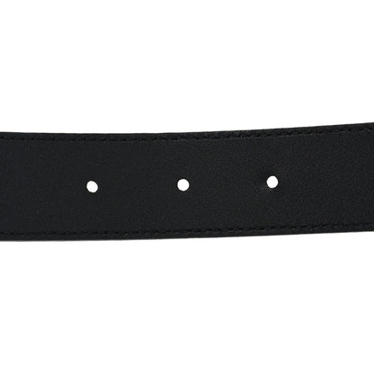 Gucci Textured Dollar Calfskin Berry Print Double G 30mm Belt 85 34 Black Light Copper 4 of 5