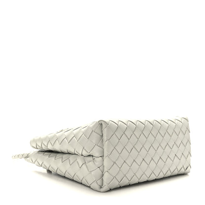 Bottega Veneta Nappa Intrecciato Small Andiamo Shoulder Bag Agate Grey 4 of 8