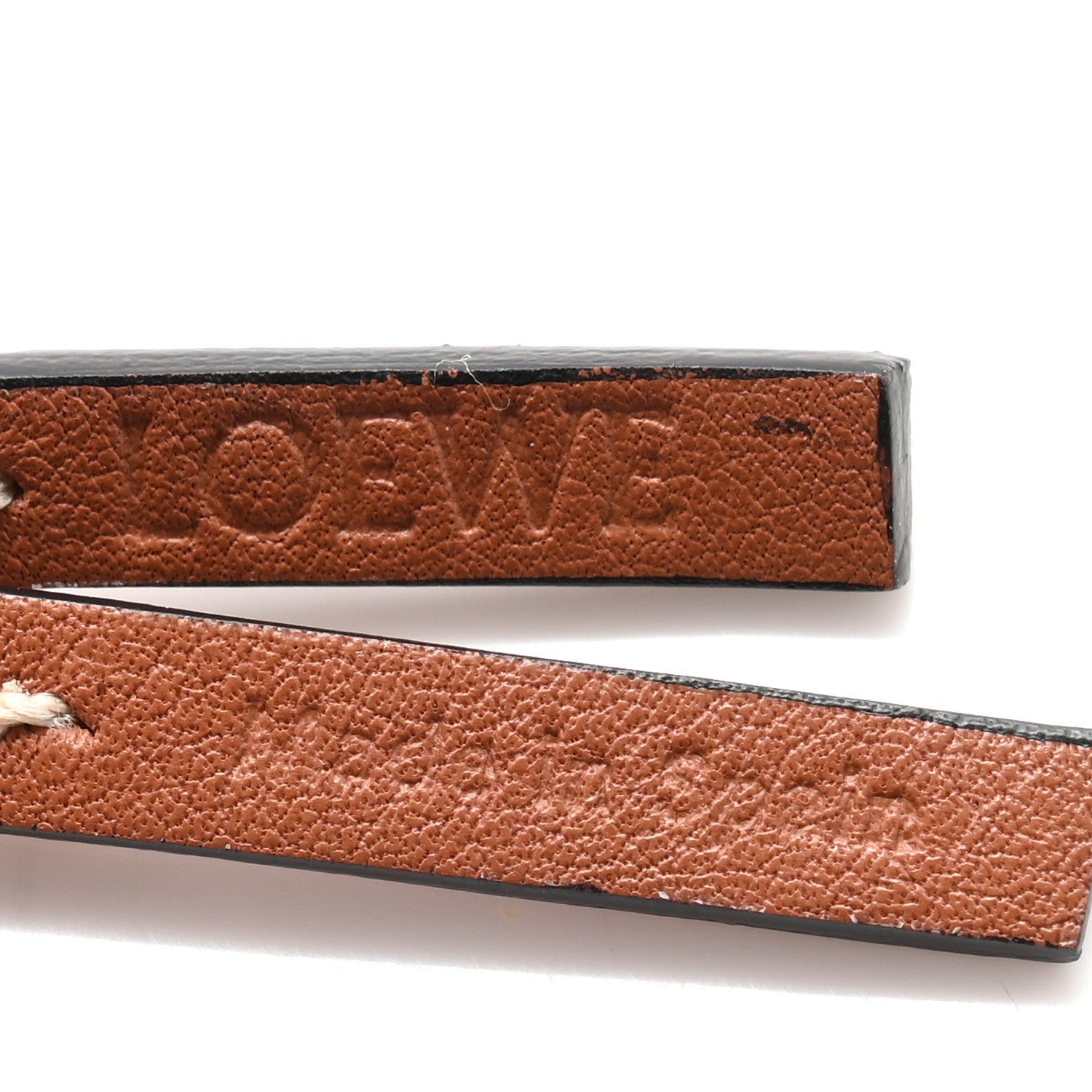 Loewe Felt Calfskin Baby Owl Bag Charm Tan 3 of 4