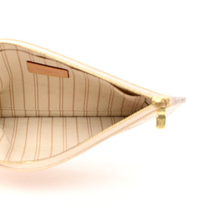 Louis Vuitton Damier Azur Neverfull MM GM Pochette 6 of 8
