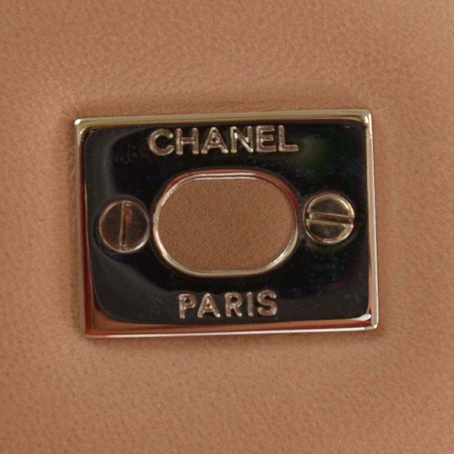 Lambskin Jumbo Single Flap Beige
