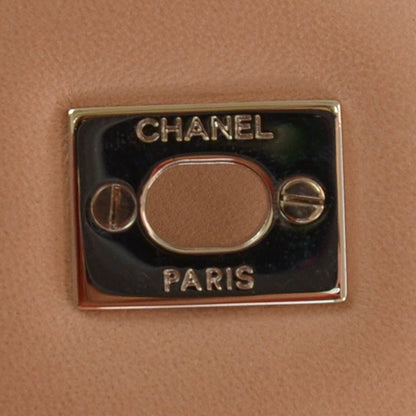 Chanel Lambskin Jumbo Single Flap Beige 6 of 10