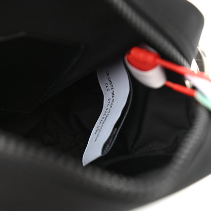 Off-White Nylon Diag Striped Crossbody Bag Black White 7 of 10
