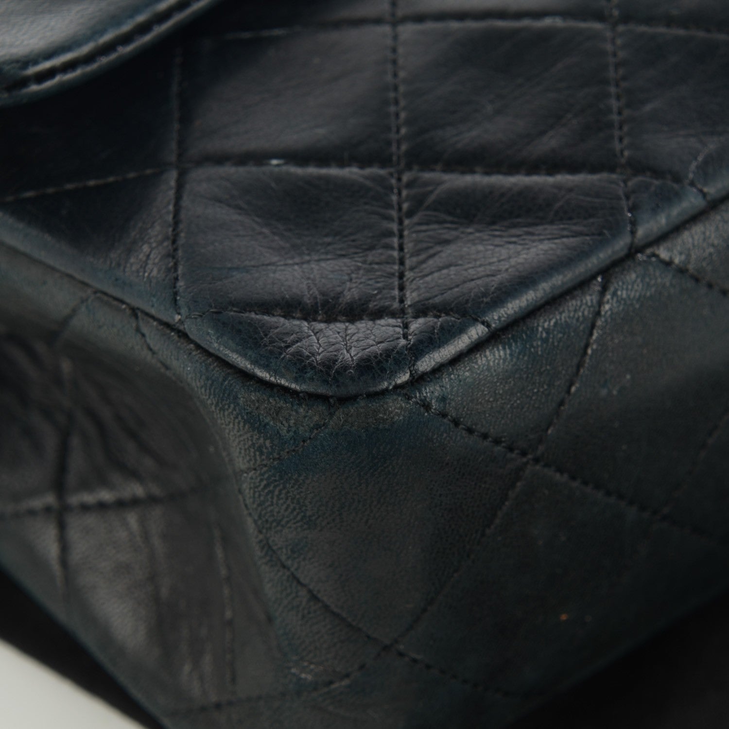 Chanel Lambskin Quilted Small Double Flap Black 9 of 12