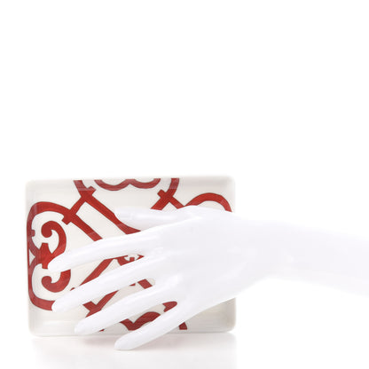 Hermes Porcelain Balcon du Guadalquivir Sushi Plate 2 of 5