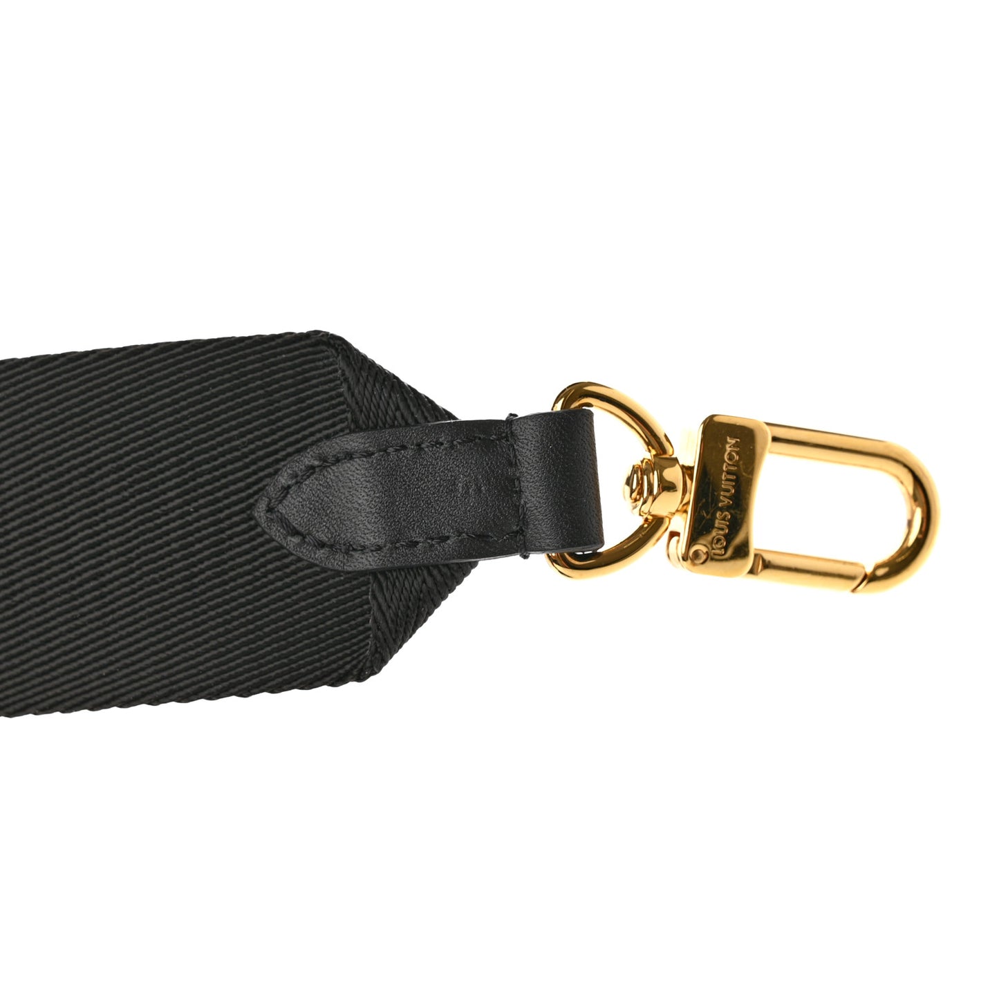 Nylon Petite Malle Souple Shoulder Strap Black