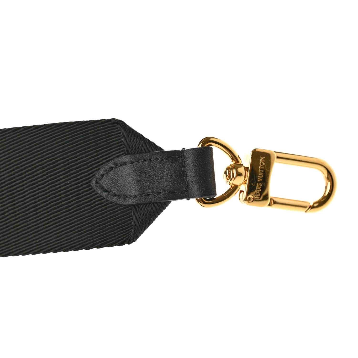 Louis Vuitton Nylon Petite Malle Souple Shoulder Strap Black 5 of 5