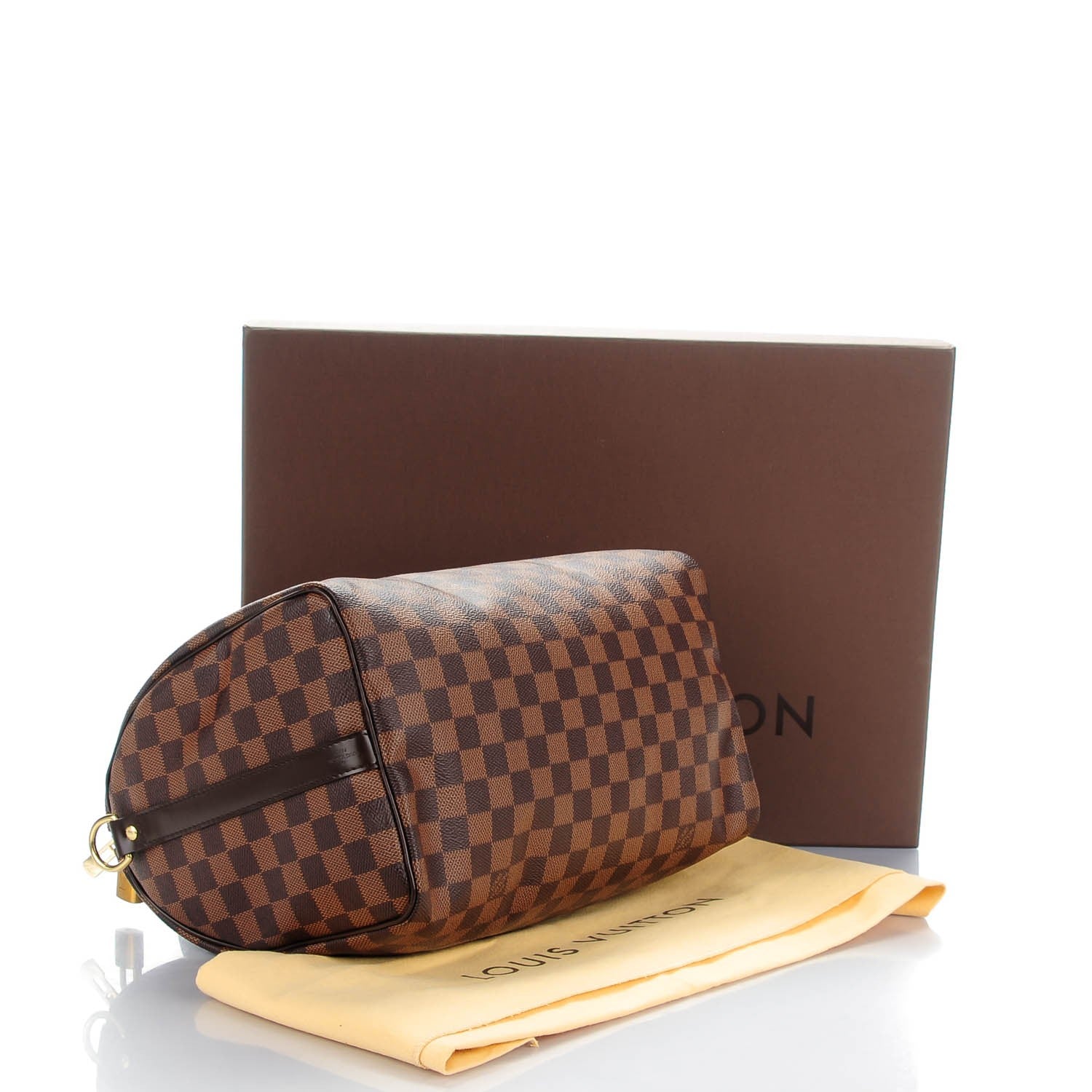 Louis Vuitton Damier Ebene Speedy Bandouliere 30 4 of 8