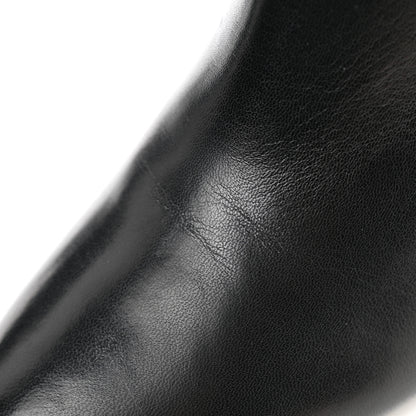 Saint Laurent Nappa Vendome Loulou Ankle Zip Boot 38 Black 9 of 10