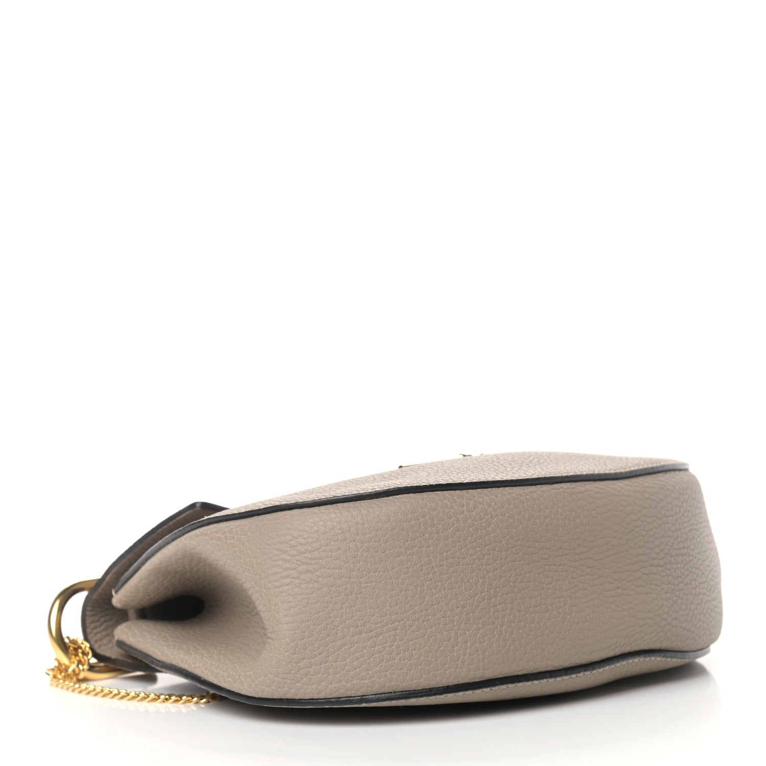 Chloe Grained Lambskin Drew Shoulder Bag Motty Grey 4 of 9