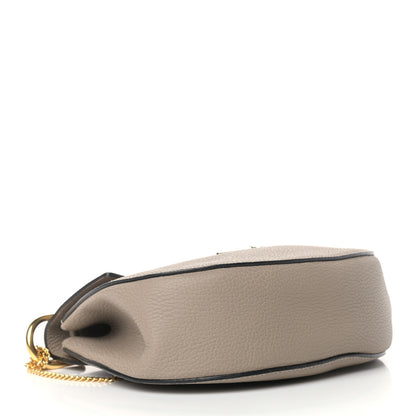 Chloe Grained Lambskin Drew Shoulder Bag Motty Grey 4 of 9
