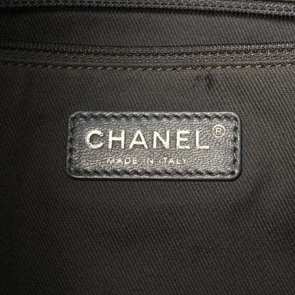 Chanel Iridescent Calfskin Quilted Daily Hobo Blue 6 of 12