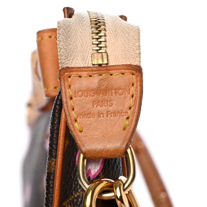 Louis Vuitton Monogram Cherry Blossom Pochette Accessories Brown 6 of 7