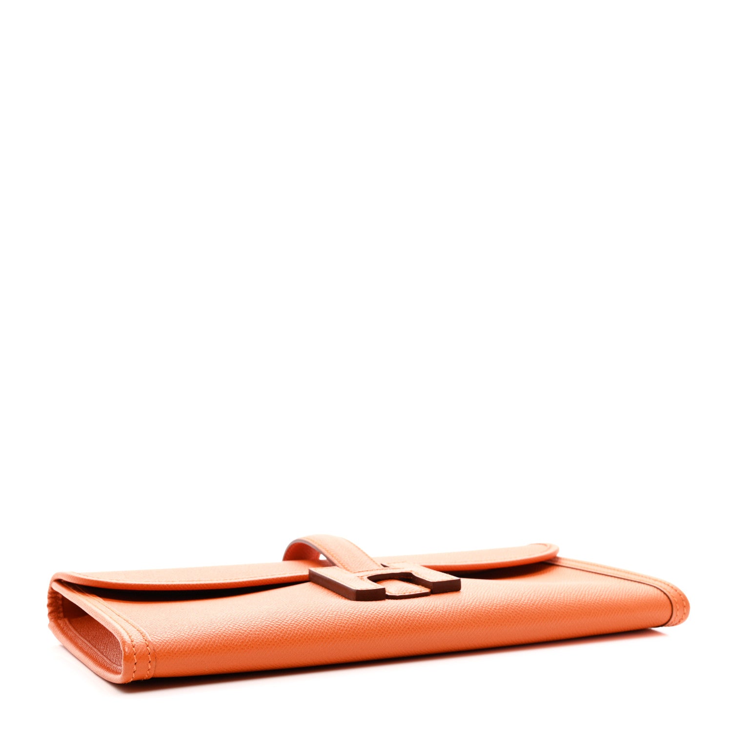 Hermes Epsom Jige Elan 29 Clutch Orange 4 of 8