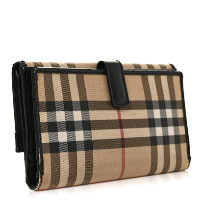 Burberry House Check Continental Wallet Black 3 of 11