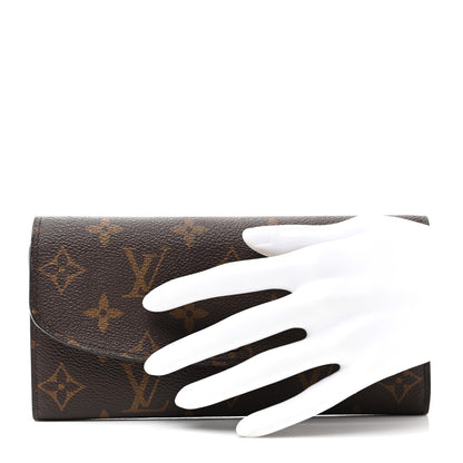 Louis Vuitton Monogram Emilie Wallet Rose Ballerine 2 of 10