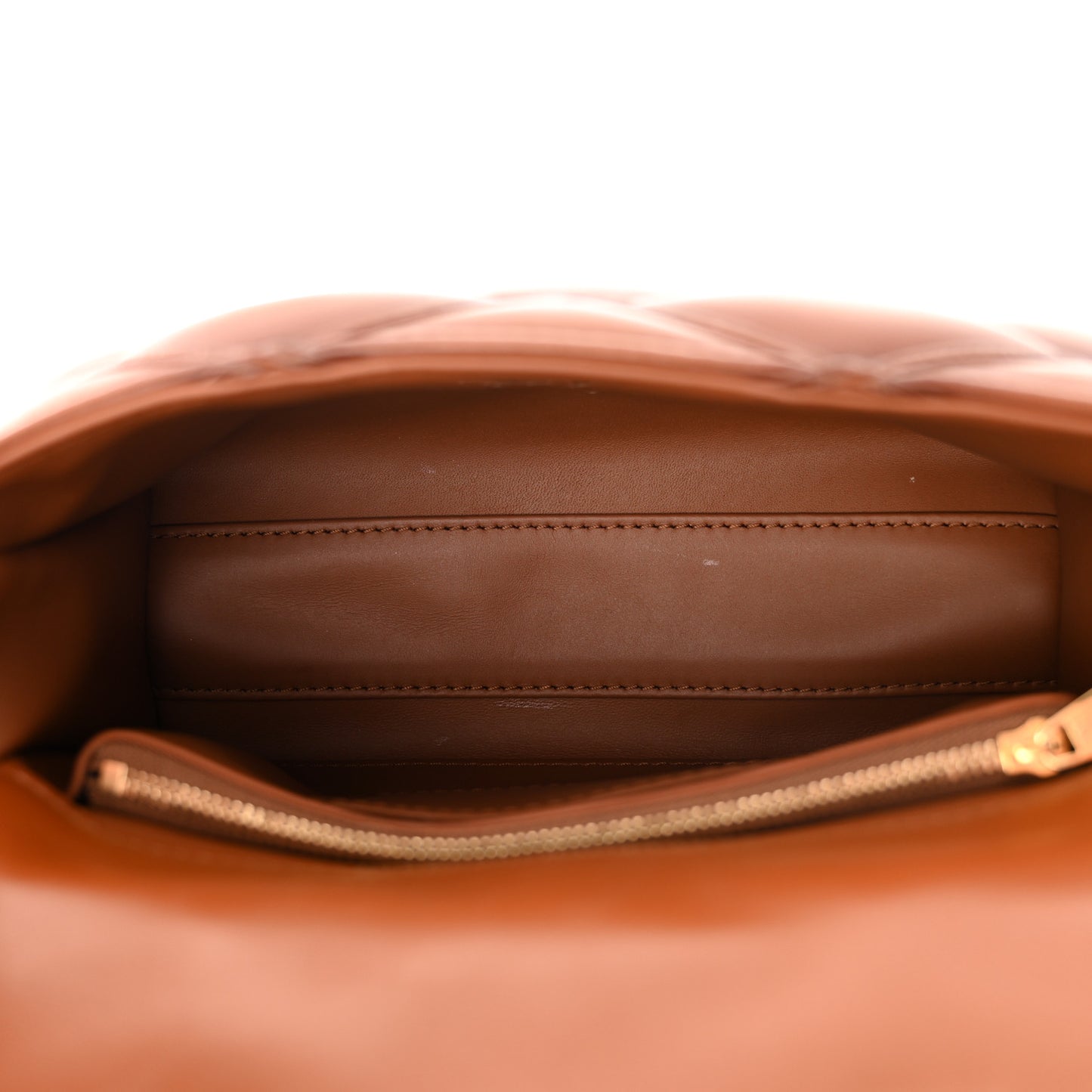 Lambskin Malletage Top Handle GO-14 MM Tan