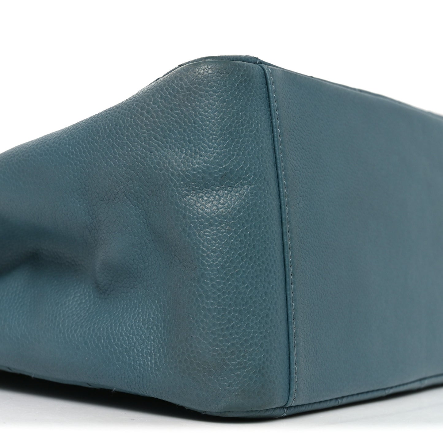 Caviar Quilted Grand Shopping Tote GST Blue