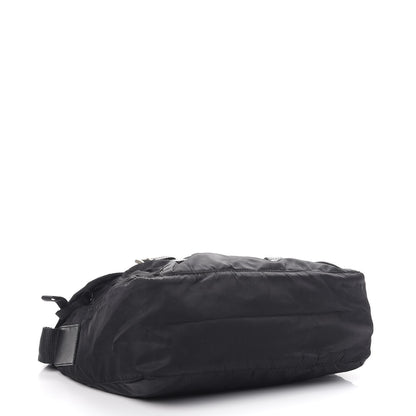 Prada Nylon Vela Messenger Bag Black 4 of 9