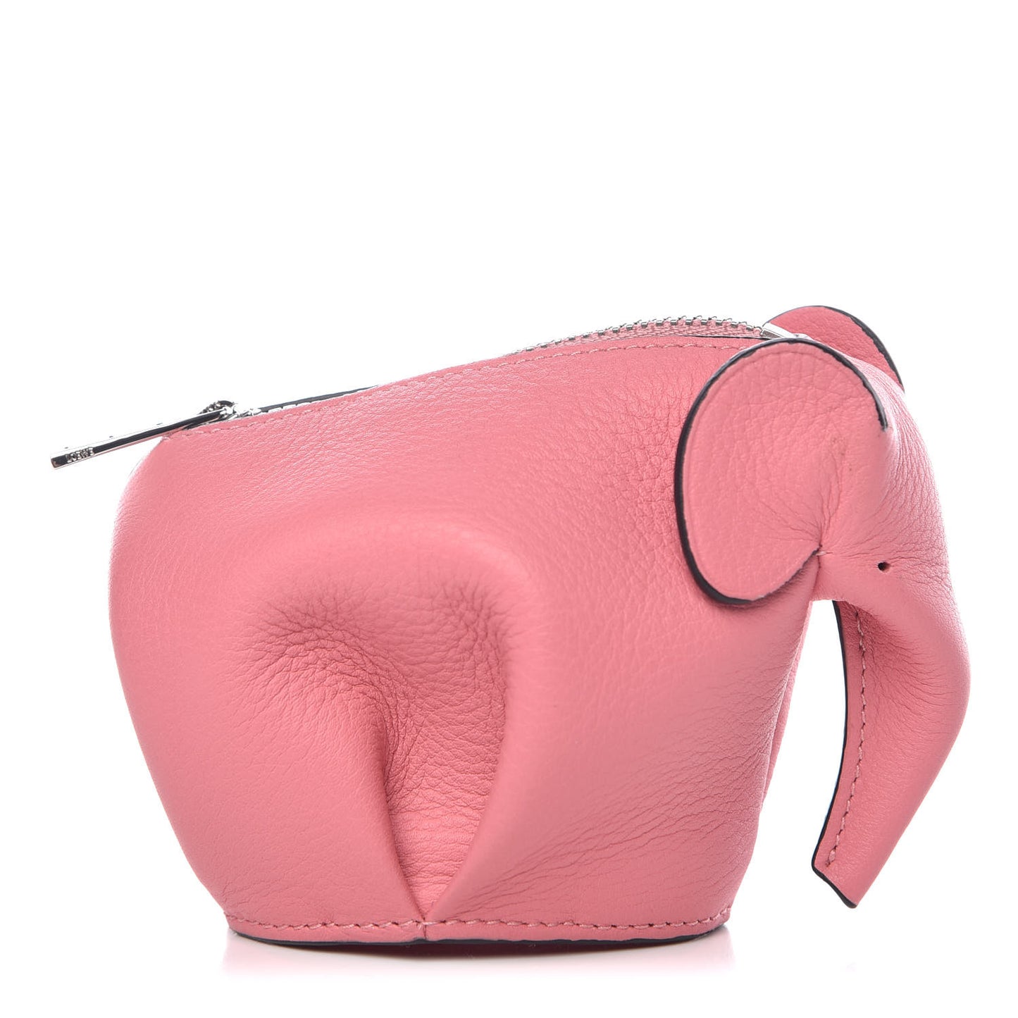Calfskin Elephant Coin Purse Candy