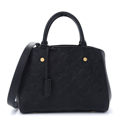 Louis Vuitton Empreinte Montaigne BB Black 1 of 8