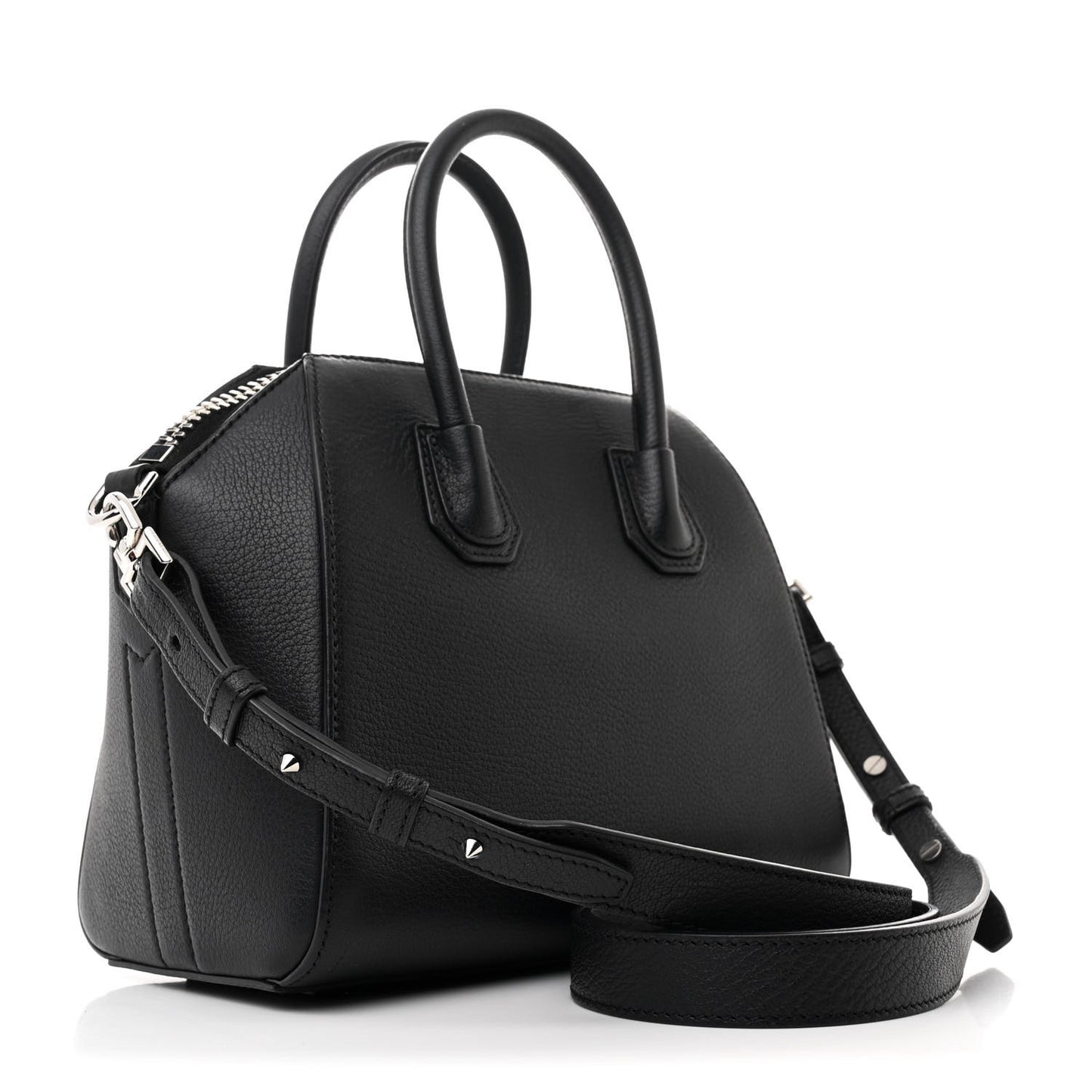 Sugar Goatskin Mini Antigona Black