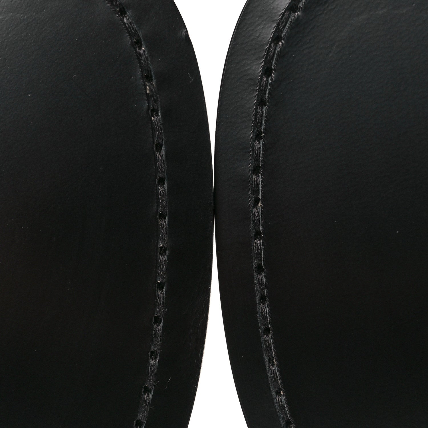 Chanel Shiny Calfskin Logo Loafers 39 Black 8 of 11
