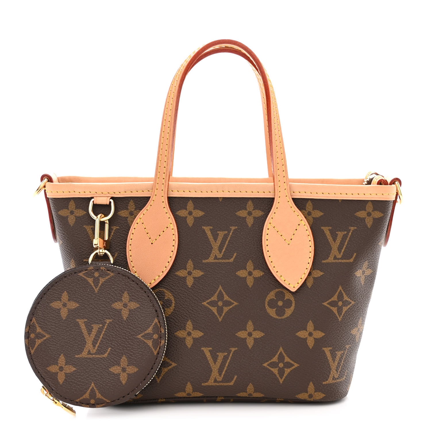 Louis Vuitton Monogram Neverfull BB Beige 1 of 11