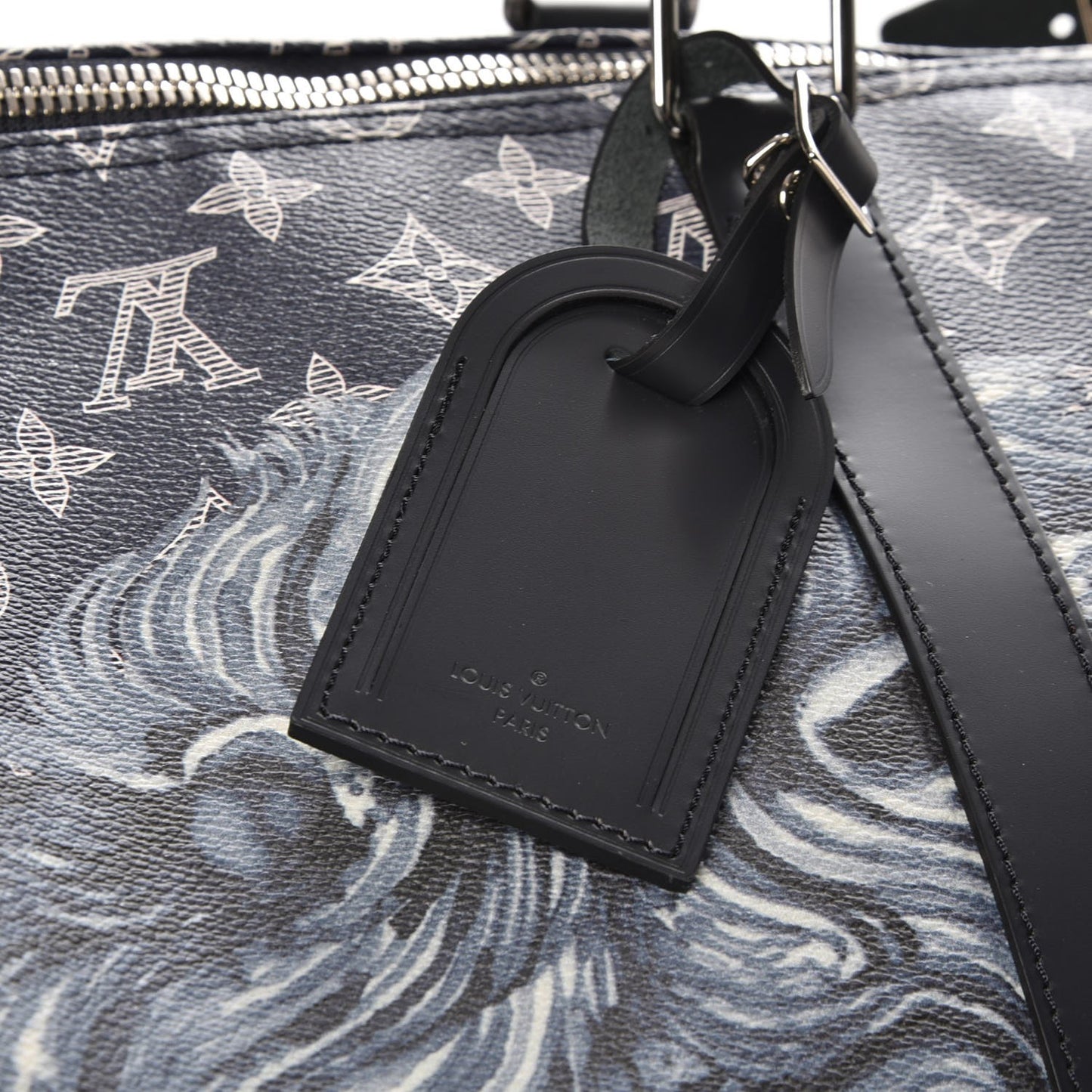 Savane Monogram Lion Chapman Keepall Bandouliere 55 Encre
