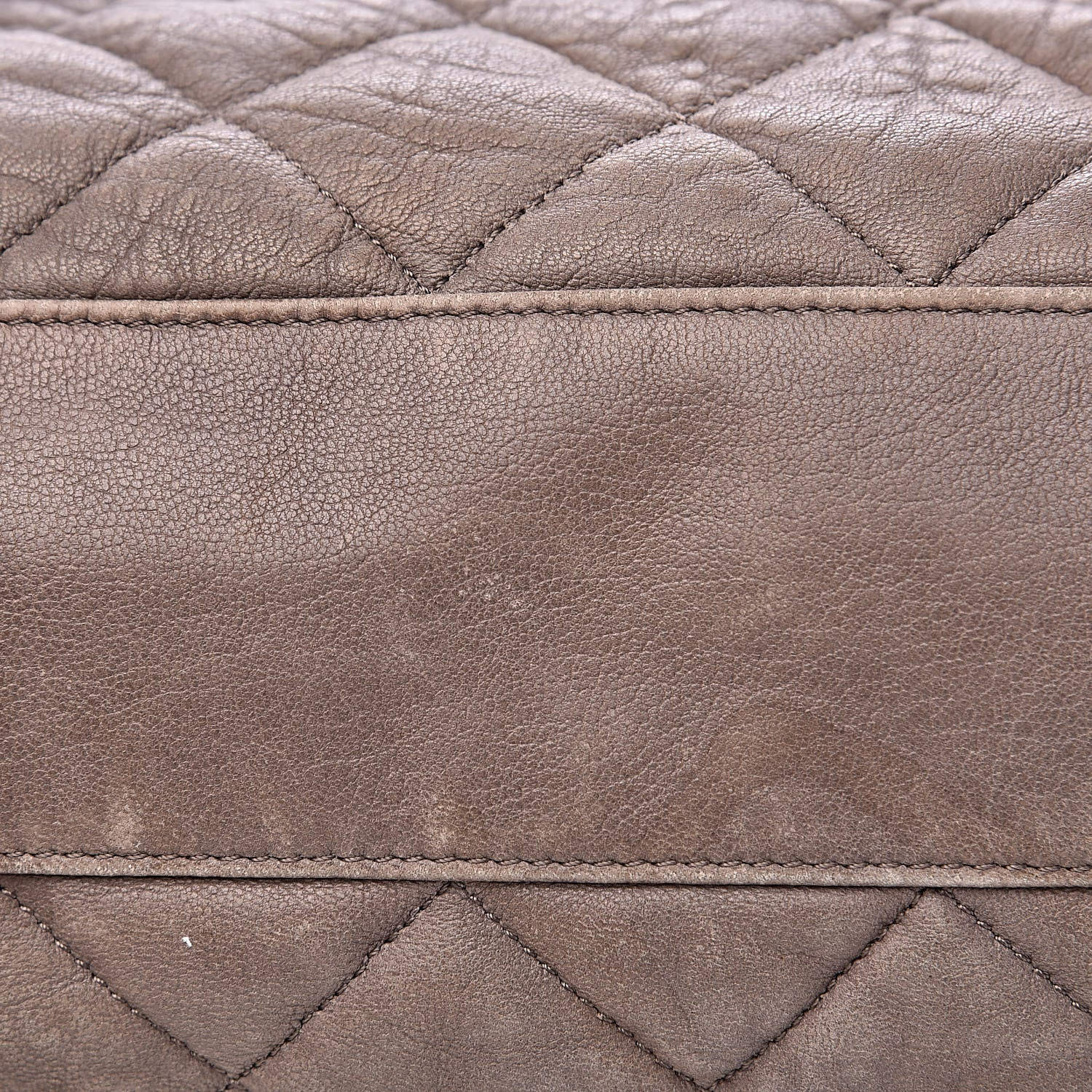 Chanel Washed Lambskin Chain Around Hobo Grey 9 of 16