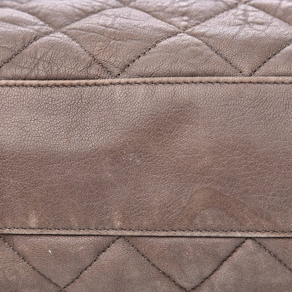 Chanel Washed Lambskin Chain Around Hobo Grey 9 of 16