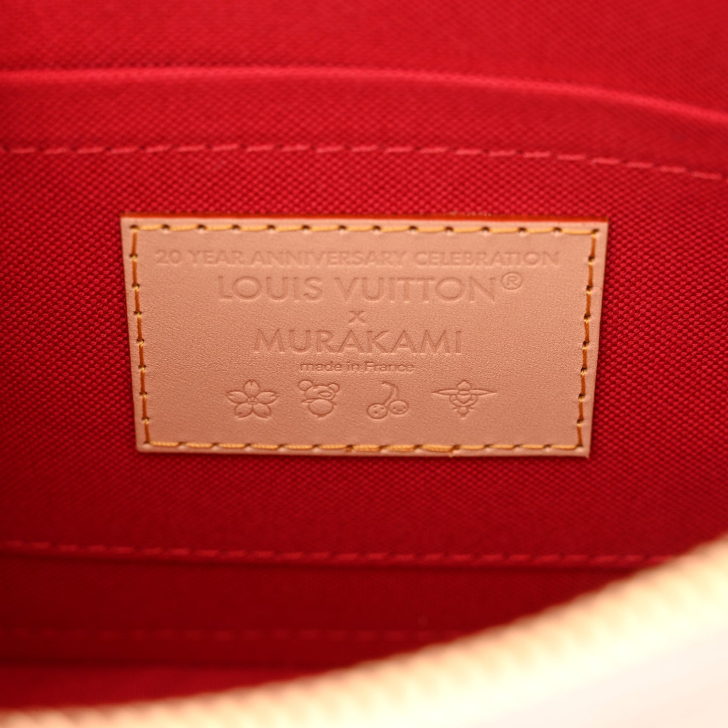 LV X TM Monogram Cerises Alma BB White