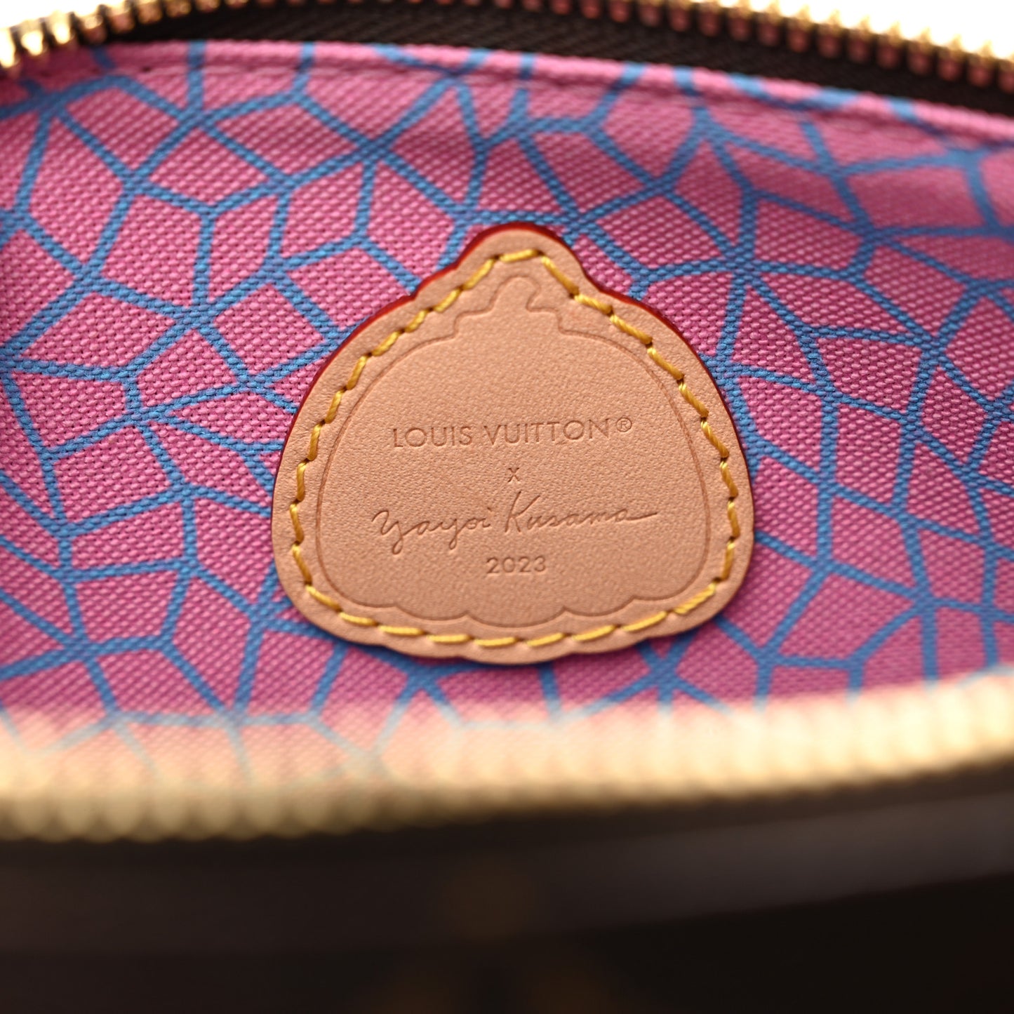 LV X YK Monogram Pumpkins Speedy Bandouliere 20