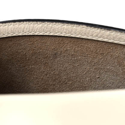 Chloe Calfskin Suede Small Nile Bracelet Bag Off White 9 of 12