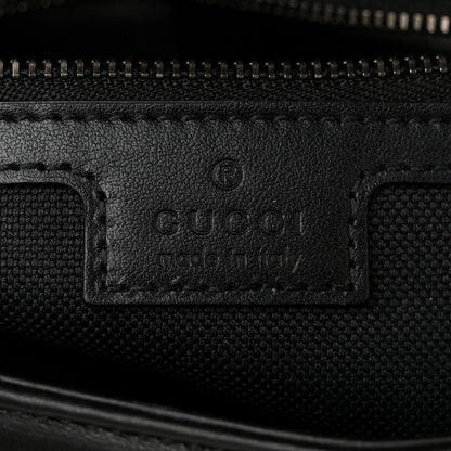 Gucci Calfskin Matelasse Monochrome Small GG Marmont Shoulder Bag Black 6 of 10