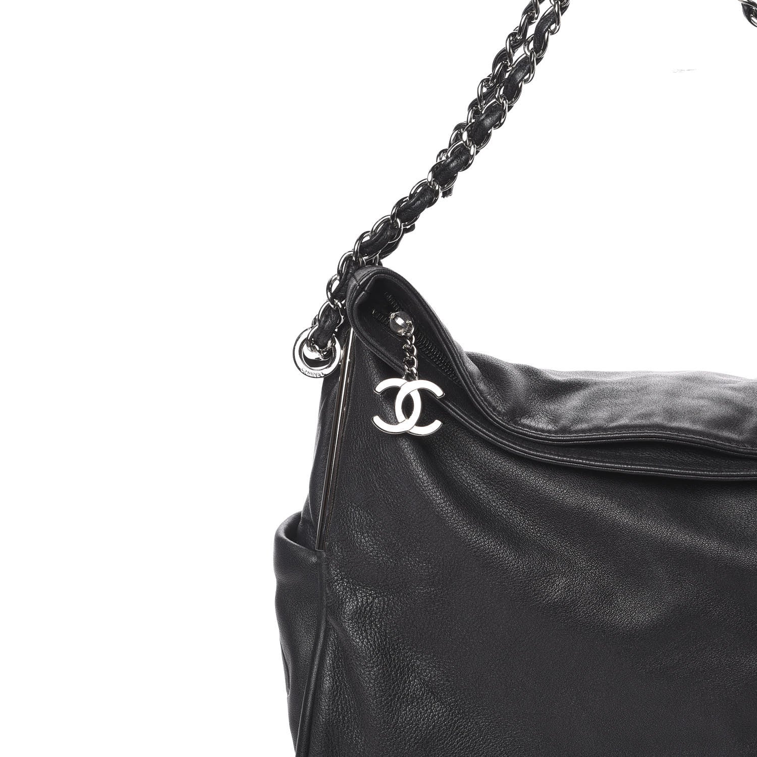 Chanel Lambskin Large Ultimate Soft Tote Black 7 of 10