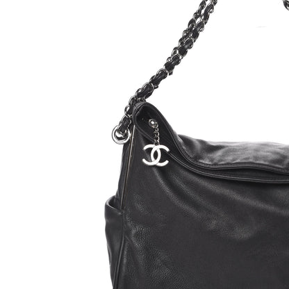 Chanel Lambskin Large Ultimate Soft Tote Black 7 of 10