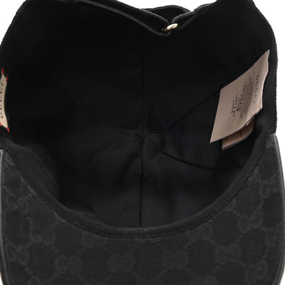 Gucci Monogram Web Baseball Hat M Black 7 of 11