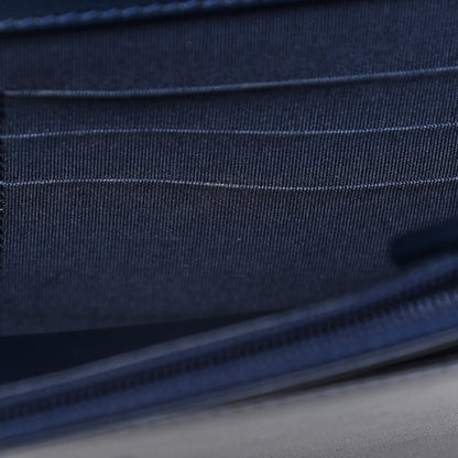 Chanel Caviar Quilted Boy Wallet On Chain WOC Navy 14 of 15