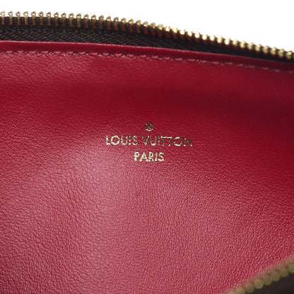 Louis Vuitton Monogram Pochette Felicie Chain Wallet Fuchsia 10 of 11
