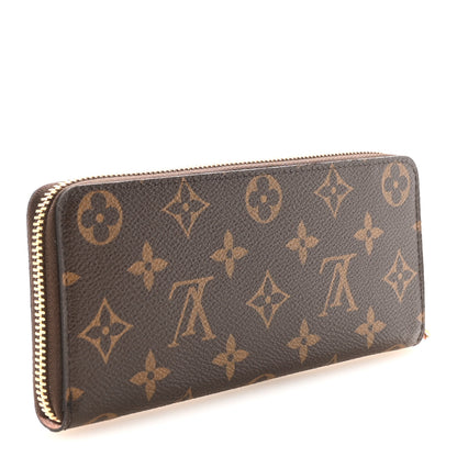 Louis Vuitton Monogram Clemence Wallet Rose Ballerine 3 of 6