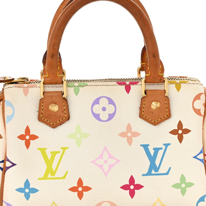 Louis Vuitton Monogram Multicolor Mini Sac HL Speedy White 7 of 14