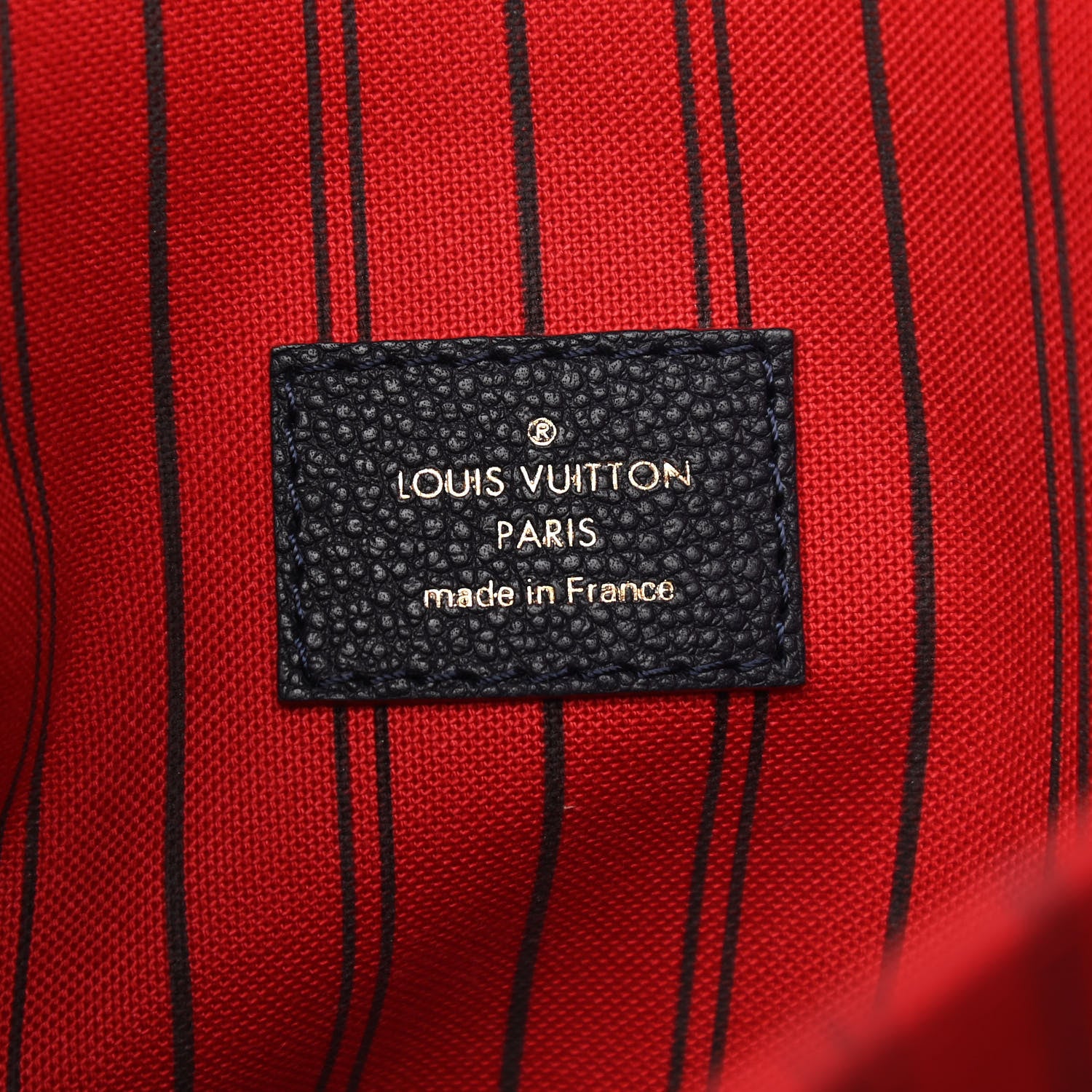 Louis Vuitton Empreinte Pochette Metis Marine Rouge 6 of 10