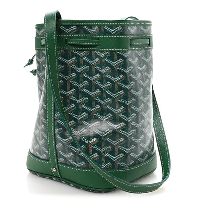 Goyard Goyardine Petit Flot Bucket Bag PM Green 3 of 9