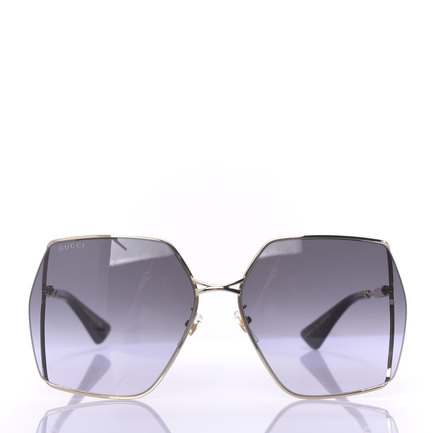 Oversized Sunglasses GG0817S Gold