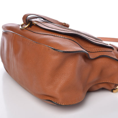 Chloe Calfskin Medium Marcie Satchel Tan 12 of 19