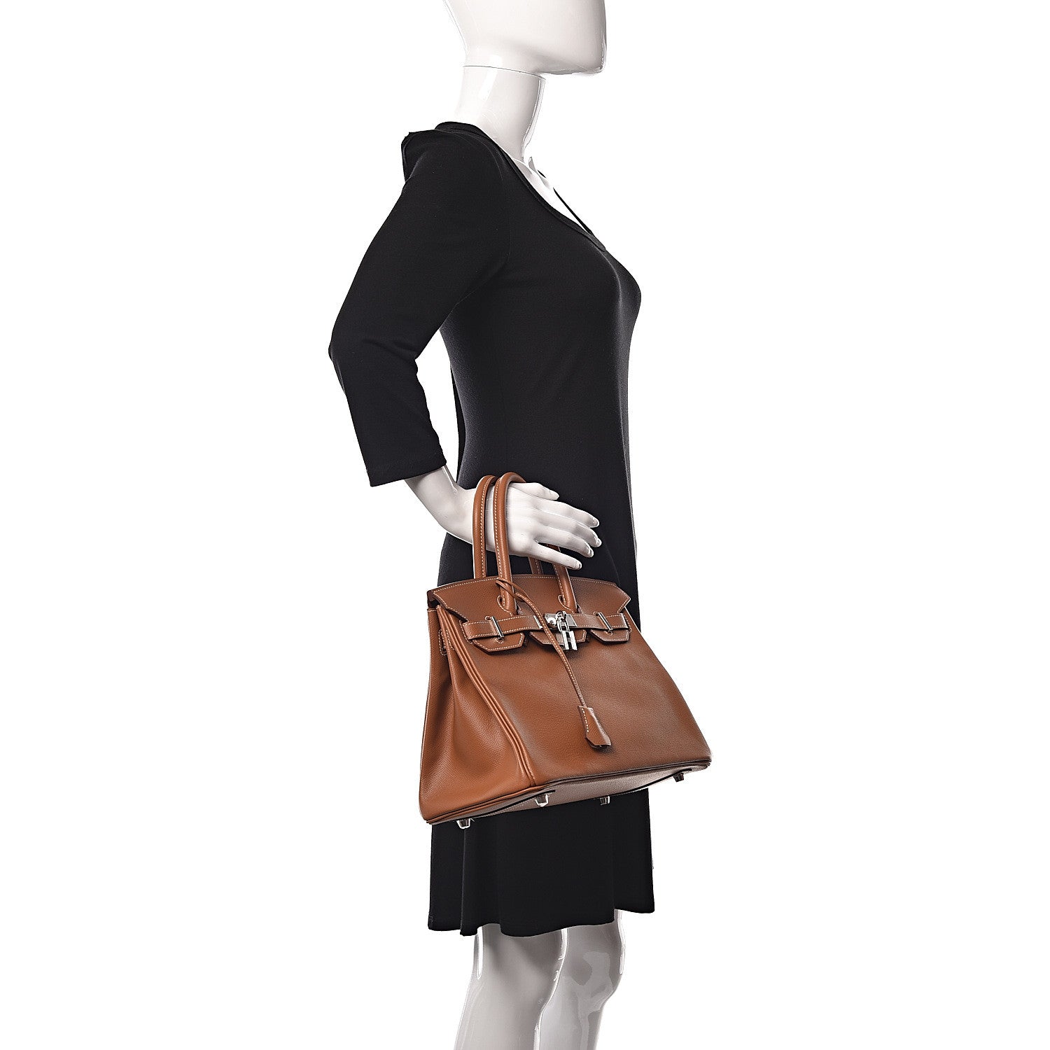 Hermes Courchevel Birkin 30 Gold 2 of 14